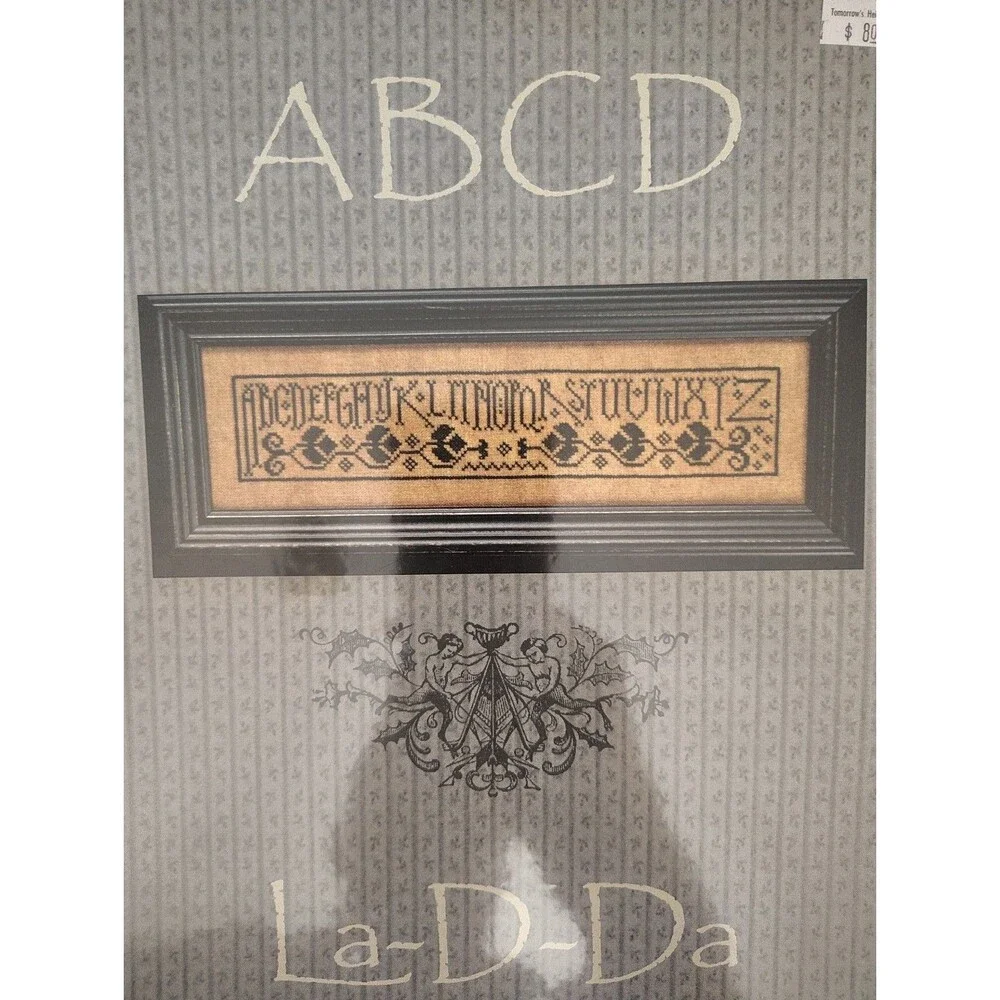 La-D-Da ABCD Cross Stitch Pattern Lori Markovic Alphabet Sampler Chart Book